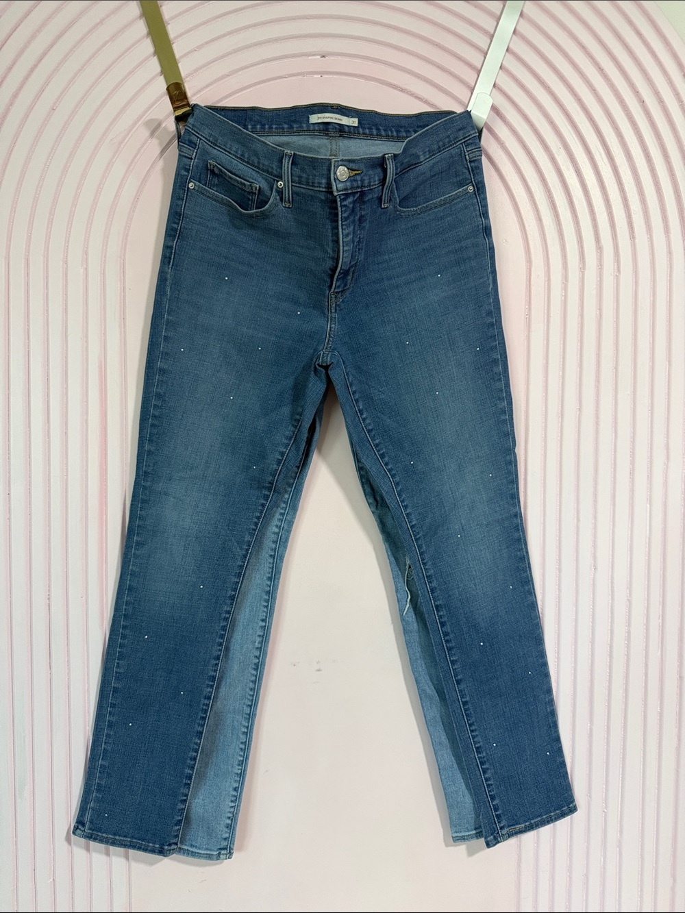 Levi’s Women’s Blue Slim Straight Jeans